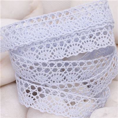 Morlaix Cotton Lace - Mist